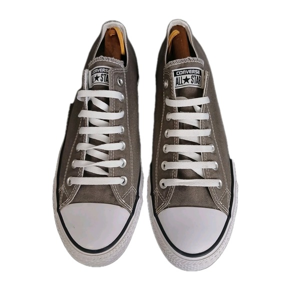 Converse Chuck Taylor All Star CTAS Low Top Gray Shoes Sneakers Mens Sz 12 #1086 - Picture 1 of 14